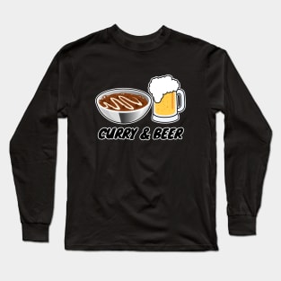 Curry And Beer Long Sleeve T-Shirt